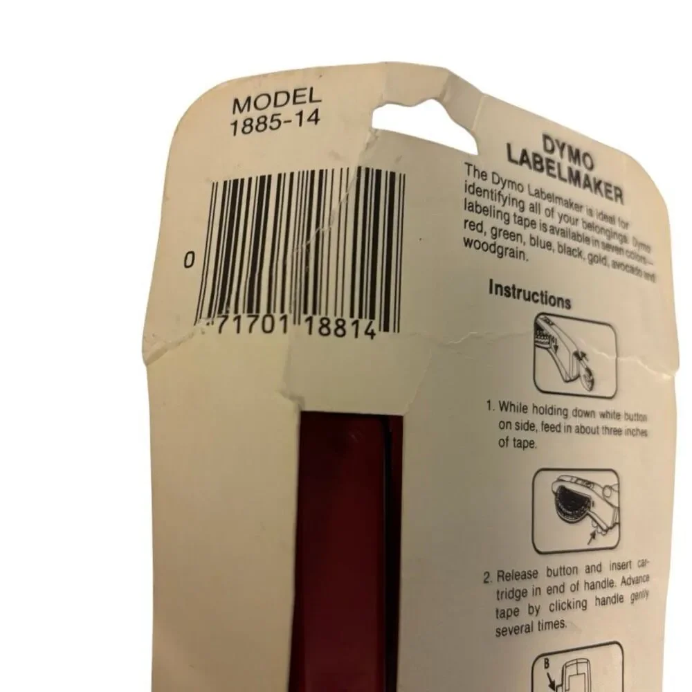 Dymo Esselte Model 1885-14 Label Maker